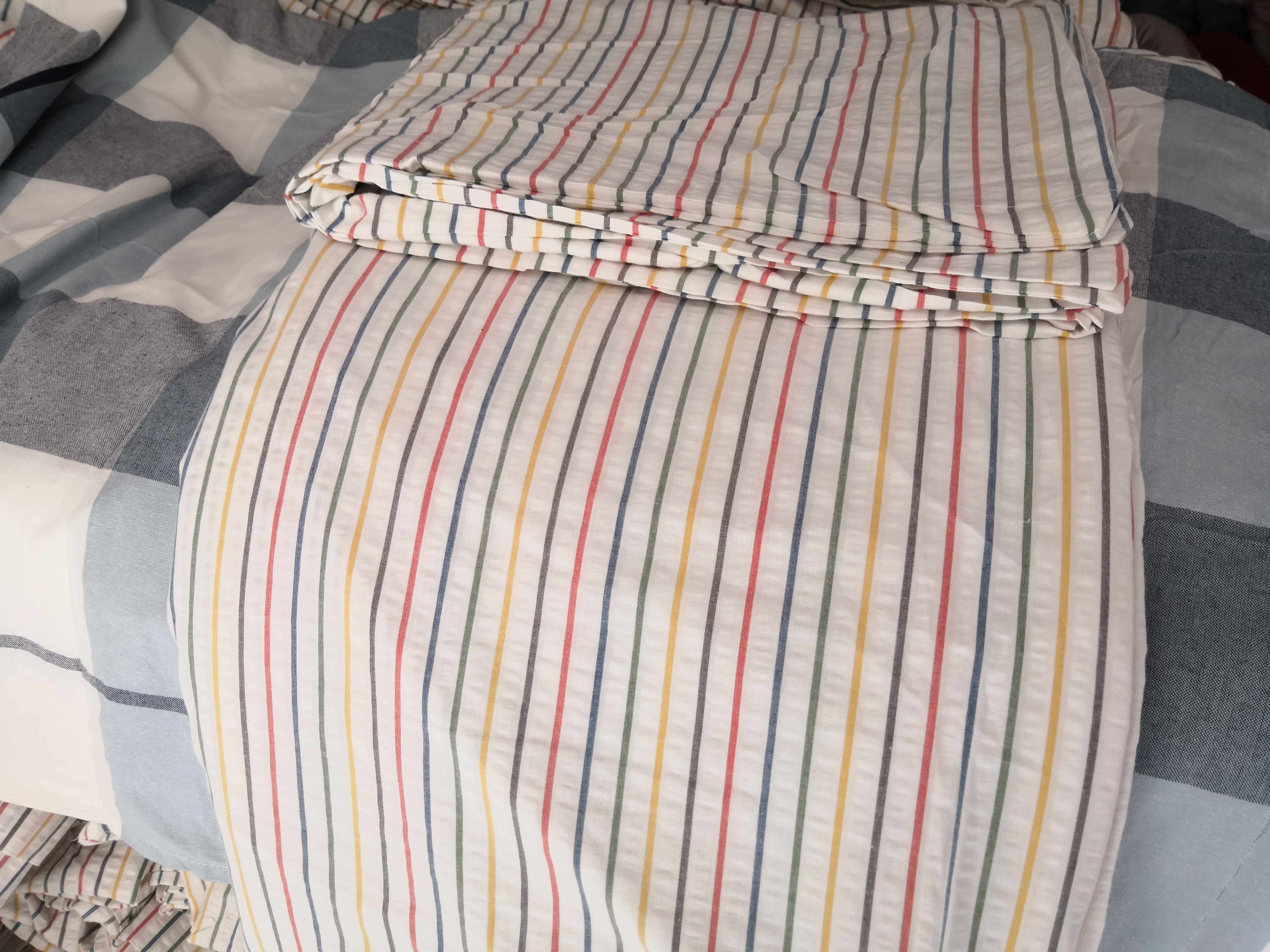 Foreign trade tail monochromatic textured pure cotton quilt cover