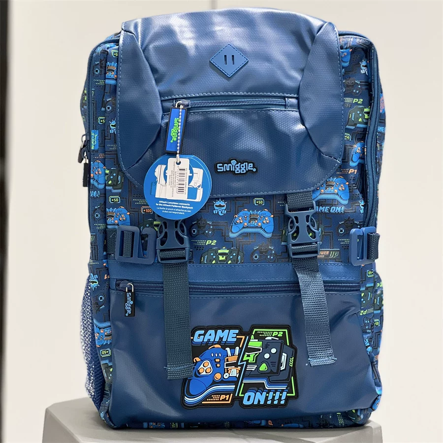 Австралийский Smiggle очень большой школьный портфель для начальной школы, ученик старшая младшая средняя школа рюкзак игровой набор подарок