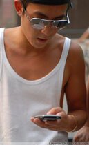 Summer new Chen Guansho mens sports vest men loose printed casual sleeveless short sleeves T-shirt tide set to do