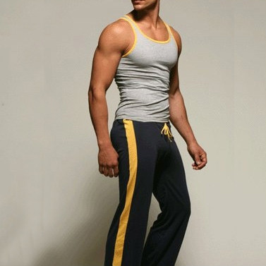 Summer new town store sports pants men's sports pants casual pants home trousers loose custom
