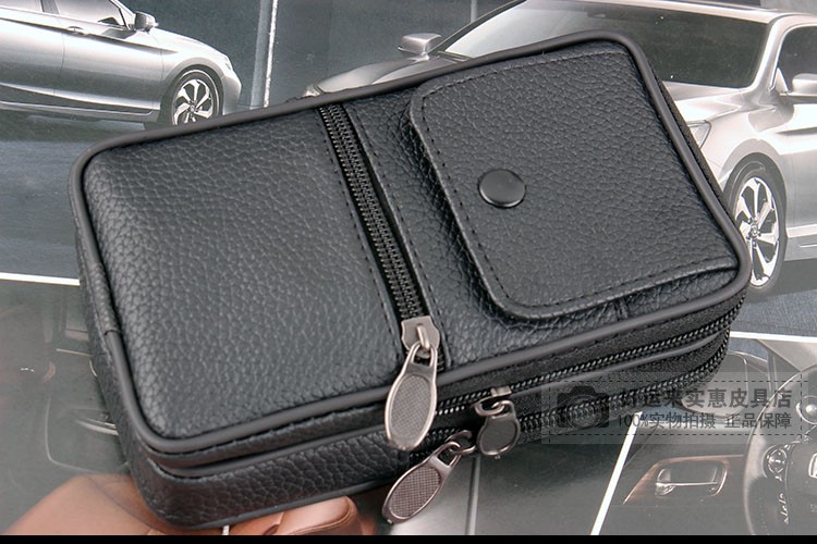 Túi đeo điện thoại mới cho nam đeo túi đeo dọc đa chức năng 5 inch 5,5 inch Túi da 6 inch dọc túi đựng điện thoại chống nước