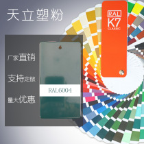 Plastic powder electrostatic spraying powder coatings 6005 6004 6006 6007 6009 6028 6011