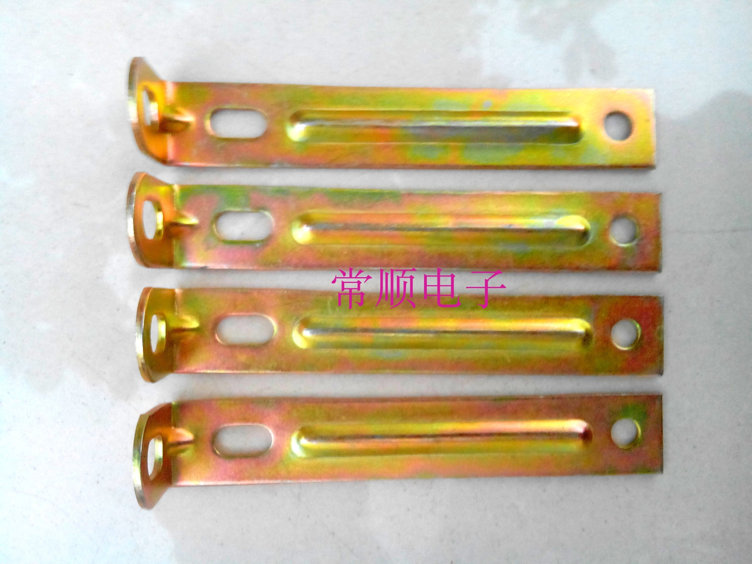 105 sheet transformer L type mounting bracket transformer clip strip plated colour zinc Set of 4 roots 3 5 Yuan)
