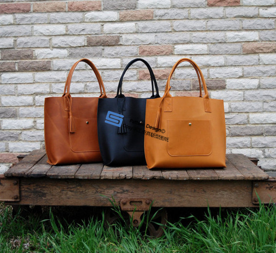 Handbag Tote Pattern DIY Pattern Paper Pattern Drawing Handmade Leather Satchel Pattern Paper Pattern ACC-94