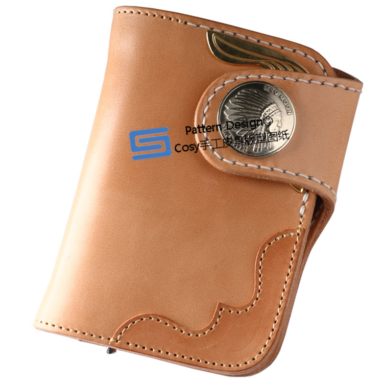 Short Clip Drawings Handmade Leather Furniture DIY material paper sample retro style Cloth Bag type hand grab bag paper Gg SWP-05