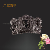 Manufacturers supply ABS plastic electroplating wine brand plastic products wine box label trademark OEM injection molding processing