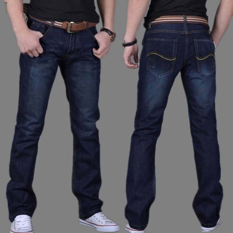 Jeans pour jeunesse droite en vrac en coton pour automne - Ref 1461445 Image 33