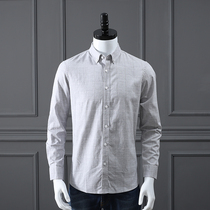 Japanese retro plaid shirt Foreign Trade mens summer new fashion casual long sleeve shirt shirt mens tide