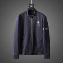 The texture is very good smooth and comfortable foreign trade Mens factory cut-off tail goods spring new stand collar casual jacket