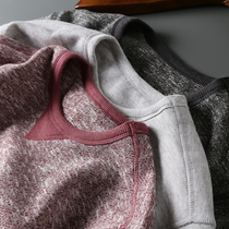 Simple casual foreign trade Mens factory cut tail goods loose casual round neck pullover sweater jacket men