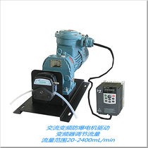Special price Explosion-proof speed regulation High precision high protection seal peristaltic pump Metering pump Chemical pump 170-6000ml min