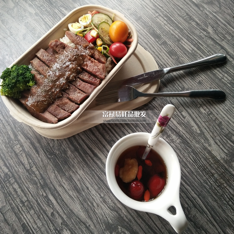 Bột giấy dùng một lần hộp ăn trưa hộp xà lách thân thiện với môi trường hộp ăn trưa hộp sushi thực phẩm nhẹ tập thể dục mang hộp đóng gói - Hộp cơm điện sưởi ấm lock and lock hộp cơm giữ nhiệt
