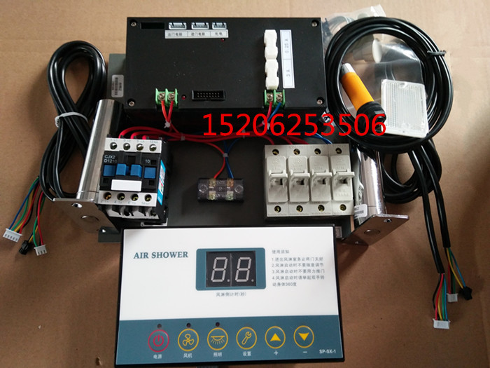 Air shower controller Air shower electronic interlock Digital display air shower controller Air shower electronic interlock