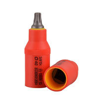 3 8 Imports 1000V Insured Plum Blossom Sleeve Head T20-T50 Star Batch Head Resistant High Pressure IEC Certified