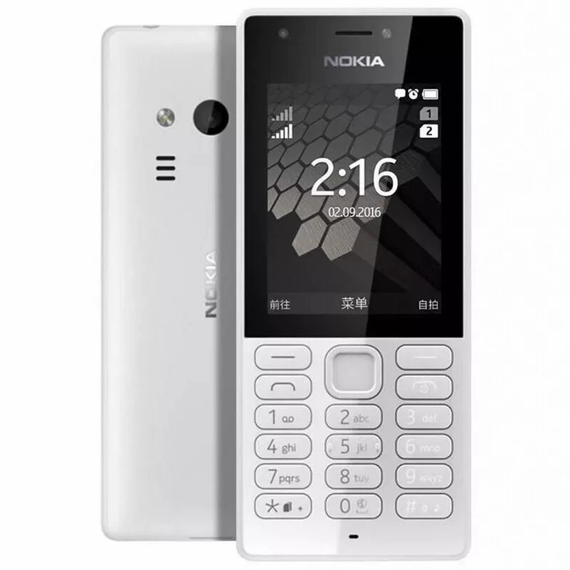 Nokia/Nokia 216DS классический прочный прямой экран кнопочная большая надпись студент запасной телефон для пожилых