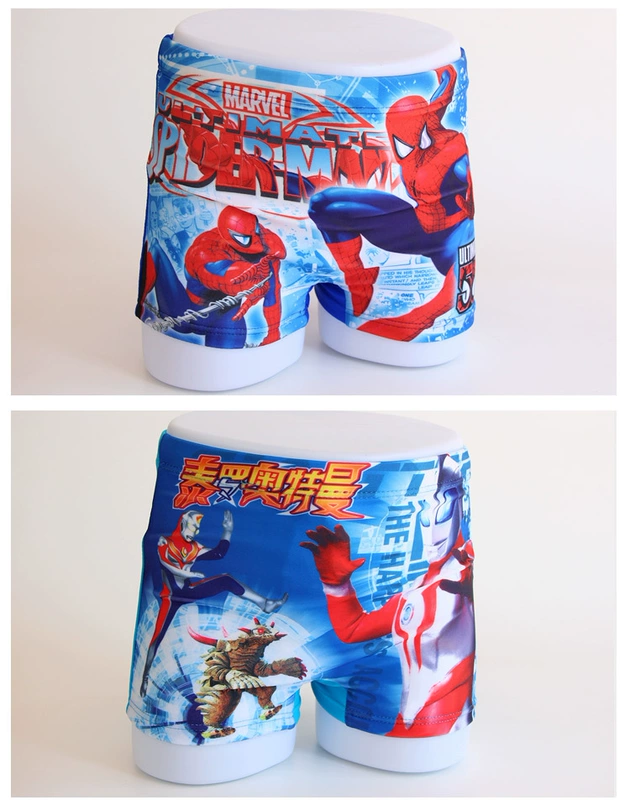 Đồ bơi trẻ em Đồ bơi nam trẻ em trai của võ sĩ quyền Anh đồ bơi bé sinh viên bé Boy Boy Swimsuit Set đồ bơi trẻ em cao cấp