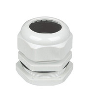 Male thread black white M4015 Gelan head waterproof plastic pipe joint