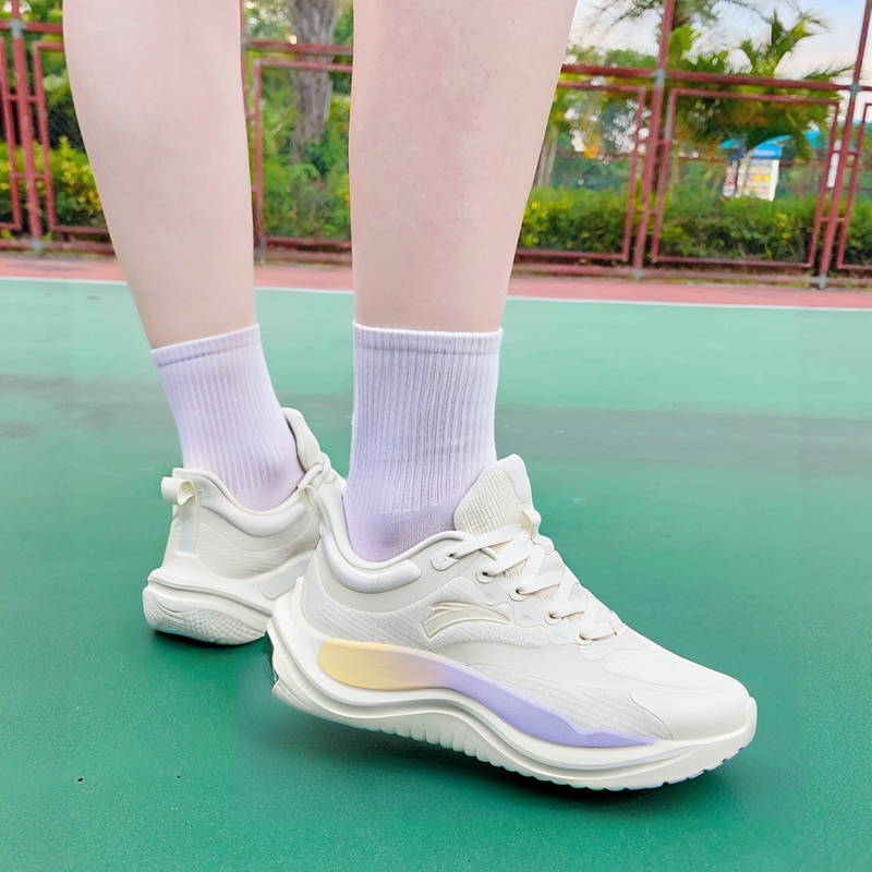 Anta Fruit Candy Cushioning Rebound Jump Rope Shoes Women's Summer New Professional Sports Shoes Training Commuting Walking Shoes