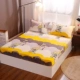 Giường Falais dày ấm 笠 1,8m2 m 2.2 trải giường mặt bích lông cừu san hô Simmons bảo vệ trượt mỏng 	ga giường bo chun