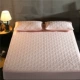 Giường bông một mảnh 100% cotton dày bảo vệ bọc nệm bọc bụi che phủ 1,8m chăn bông nâng cao Mua ga phủ giường