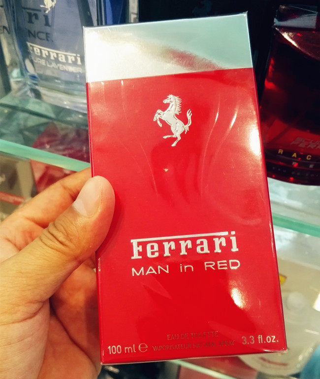 🔥断货王回归！法拉利红Man in Red香水100ml绝版现货！这瓶男人味DNA动