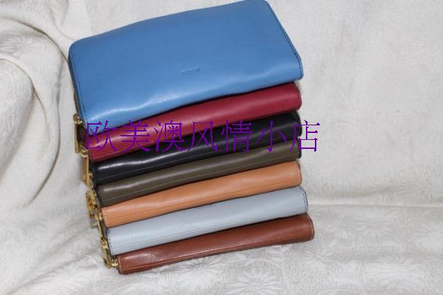 Fossil Long Leather Women's Wallet Clutch Phone Bag Special Offer
