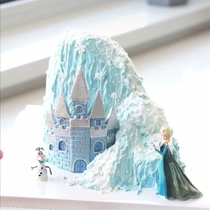 Girl Princess Castle Turned Sugar Mold DIY Castle Chocolate Silicone Mold Baking Cake Sweet Table Decoration