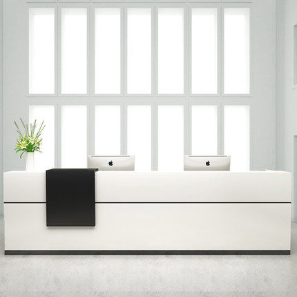 Company Reception Desk Desk Desk Brief Modern Consulting Greeting Bentdesk Cashier Desk Counter Bar Counter Desk Desk Desk