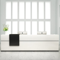 Company front desk desk desk simple modern consultation welcome desk cashier counter counter bar desk desk desk desk