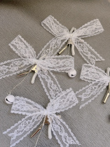 Chunmian Island•Pure white lace nipple clamp bell bell palace bell erotic nipple clamp foreplay stimulation punishment game toy