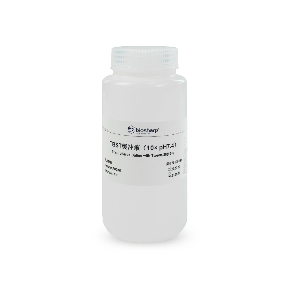 Biosharp BL315B TBST缓冲液(10X，pH7.4) 500ml