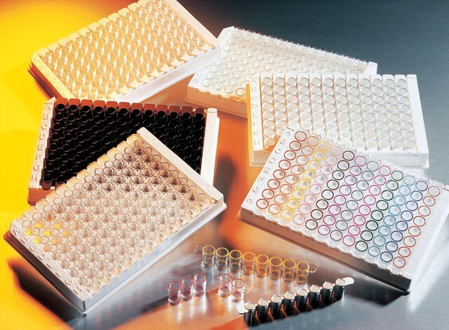 康宁Corning 2510 条板 8孔 SULFH结合表面平底PS材质无盖未灭菌