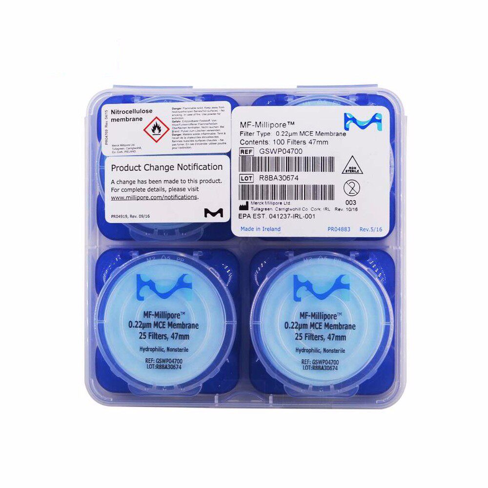MerckMillipore密理博GSWP04700 0.22 &mu;m滤膜，混合纤维素酯滤膜