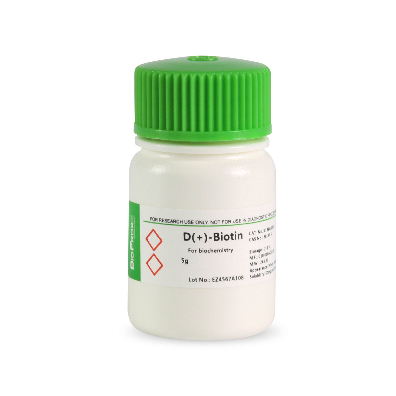 BioFroxx 1188GR005 D-生物素(维生素H)D-Biotin(Vitamin H) 5g