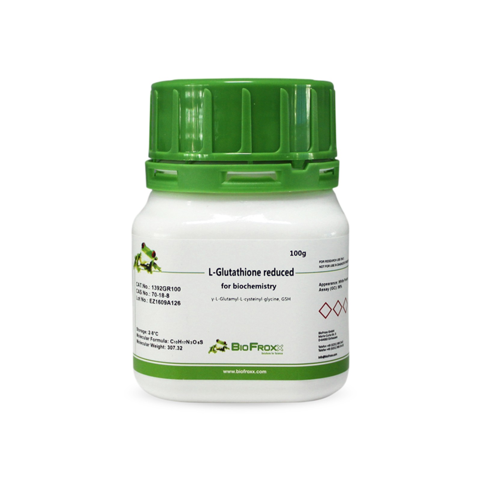 BioFroxx 1392GR100 L-还原型谷胱甘肽 L-Glutathione reduced