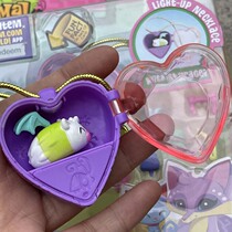 2 pieces of childrens animal jam interspersed storage girl princess can love necklace jewelry house toy