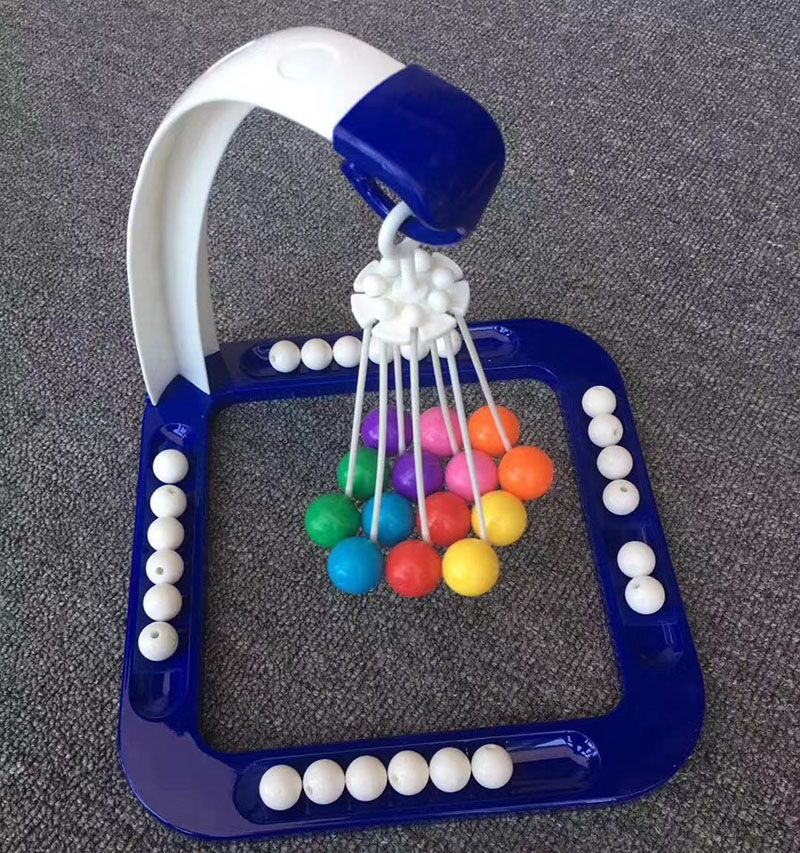 Genuine Tumbal * Children's multiplayer board game toy balance fine movement training stacked balance intelligence beads