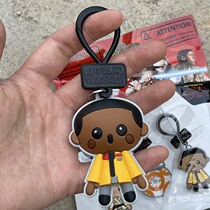 Export soft glue Star War ball war Luke Skywalker doll schoolbag hanging key chain pendant small gift toy