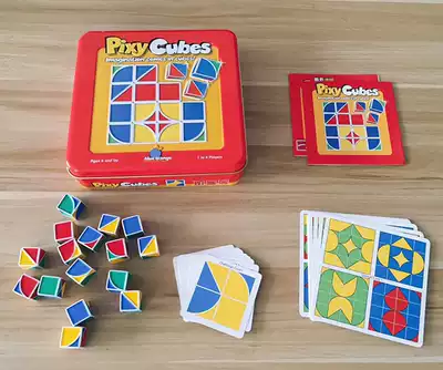 American award-winning toy pixy cubes Children's memory geometric spatial thinking portable box board game puzzle