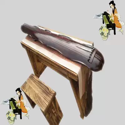 Banana leaf guqin beginner's handmade Fuxi guqin recognition of old-age Cedar collection performance
