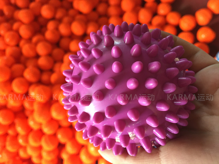 Queen's playground Sensory Integration Training Rehabilitation Training Hedgehog Massage Balls Fitness Reflexology Sole Plantar Muscle Relaxing Ball Fascia Fascia