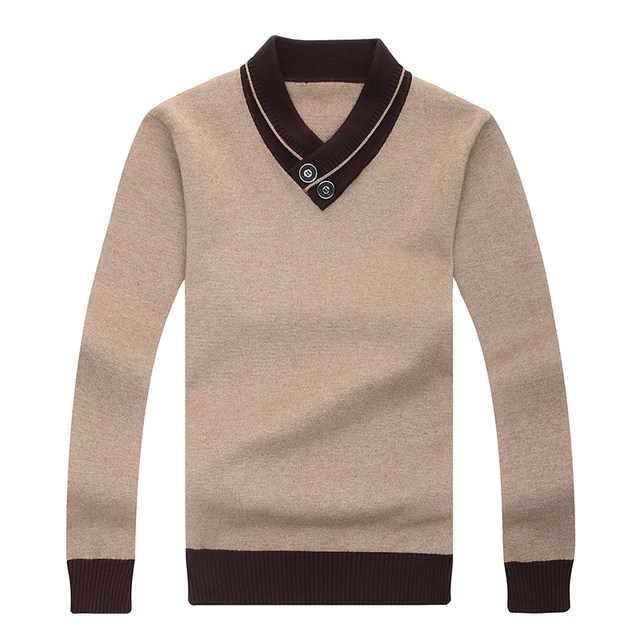 Hengyuanxiang ຫນາ 100% ແທ້ຈິງເສື້ອ cashmere sweater ຜູ້ຊາຍເຄິ່ງ turtleneck cardigan ຜູ້ຊາຍ sweater bottoming sweater ດູໃບໄມ້ລົ່ນແລະລະດູຫນາວແນວໂນ້ມ