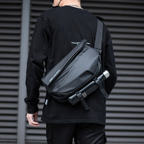 ABOYS Messenger Bag Mens Tide Brand Large Capacity High-end Messenger Bag Mens Backpack Bag Mens Multi-functional Shoulder Bag