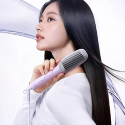 小熊家用电直发梳直板卷发棒