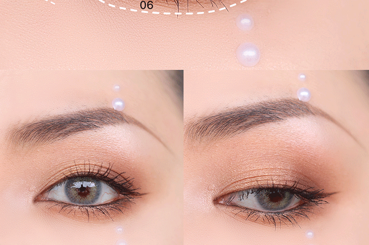 NYCEMAKEUP bóng mắt tấm siêu lửa vàng kim cương cẩm thạch sequin đào màu long lanh ngọc trai không thấm nước bóng mắt - Bóng mắt bảng phấn mắt clio