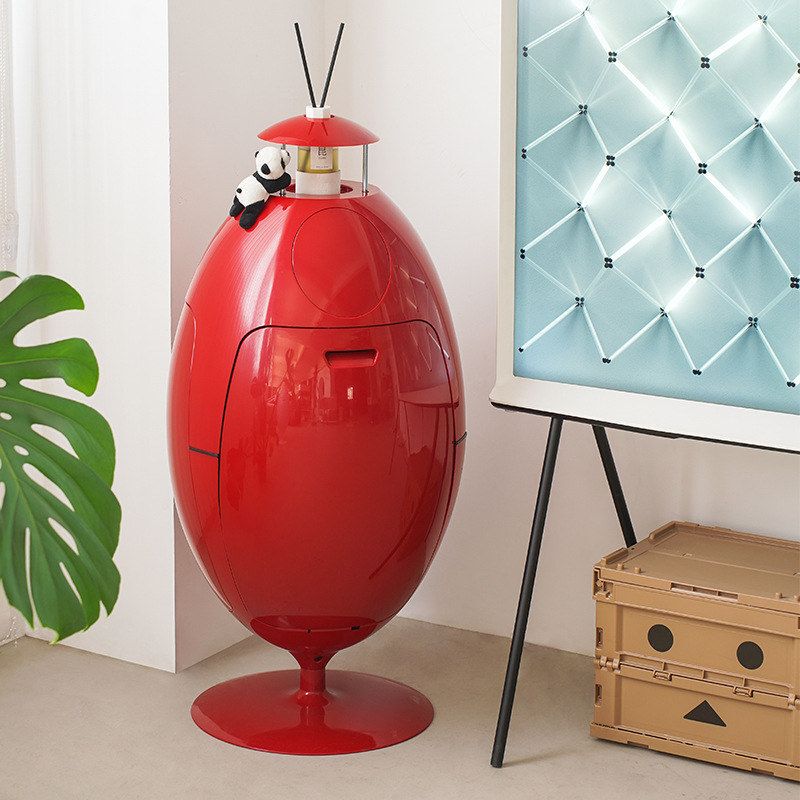 Dinosaur Egg Trash Bin, Kitchen and Living Room Floor Decoration, Light Luxury High-End Villa, Trendy Design, Housewarming Gift Dinosaur Egg Trash Bin, Kitchen and Living Room Floor Decoration, Light Luxury High-End Villa, Trendy Design, Housewarming Gift
