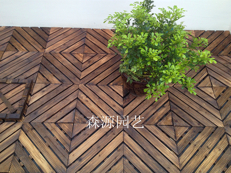 Gỗ carbonized bảo quản gỗ trong nhà và ngoài trời nghiêng dải chống trượt sàn gỗ sân vườn ngoài trời vật tư làm vườn - Nguồn cung cấp vườn bình xịt tưới cây mini