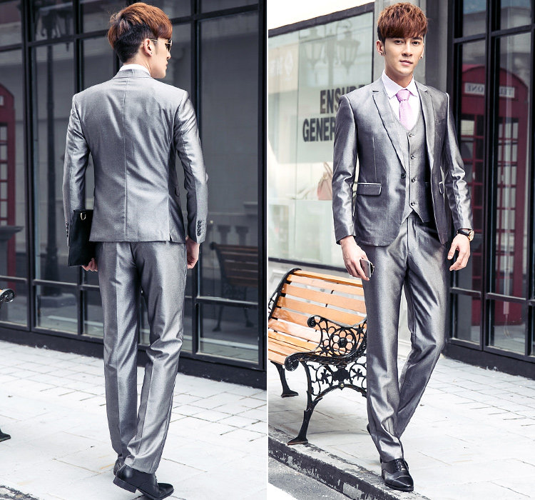 Costume homme en laine pour Quatre saisons - Ref 1553194 Image 51