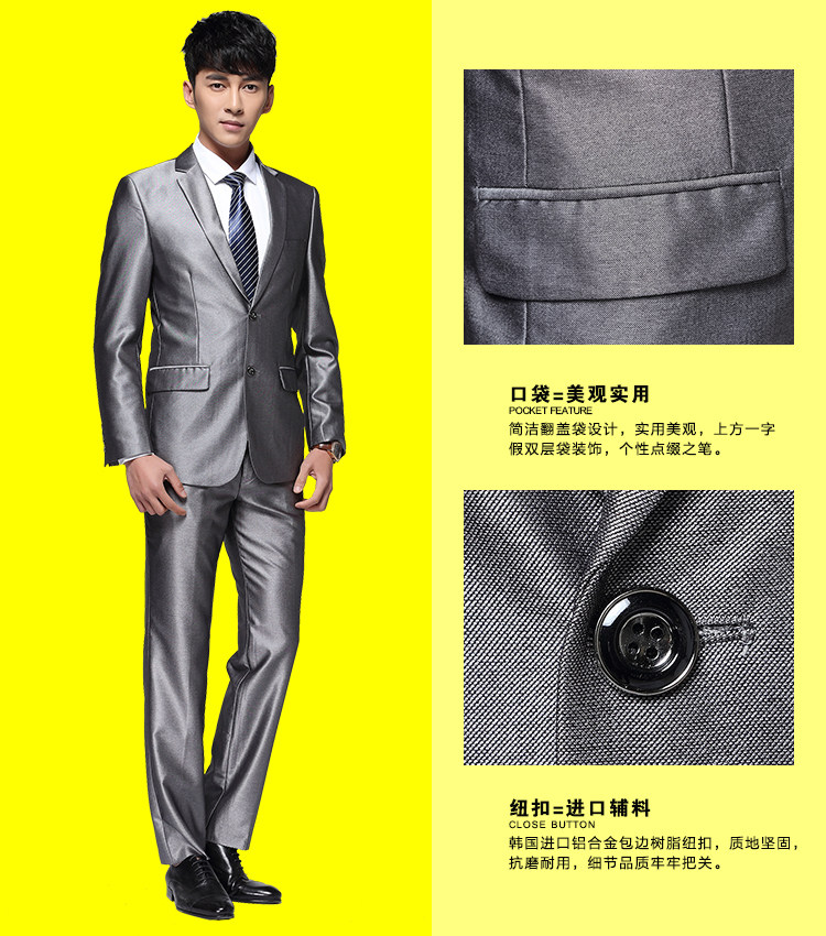 Costume homme en laine pour Quatre saisons - Ref 1553194 Image 35