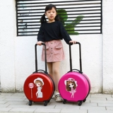 Мультяшный детский чемодан подходит для мужчин и женщин, делается под заказ, с печатью вашего логотипа, 18 дюймов